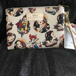 Torrid Disney Princess Tattoo Print Clutch